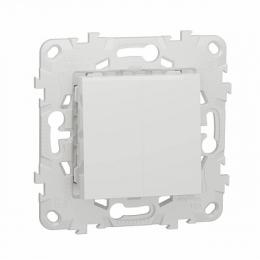 Изображение продукта Переключатель двухклавишный Schneider Electric Unica New 